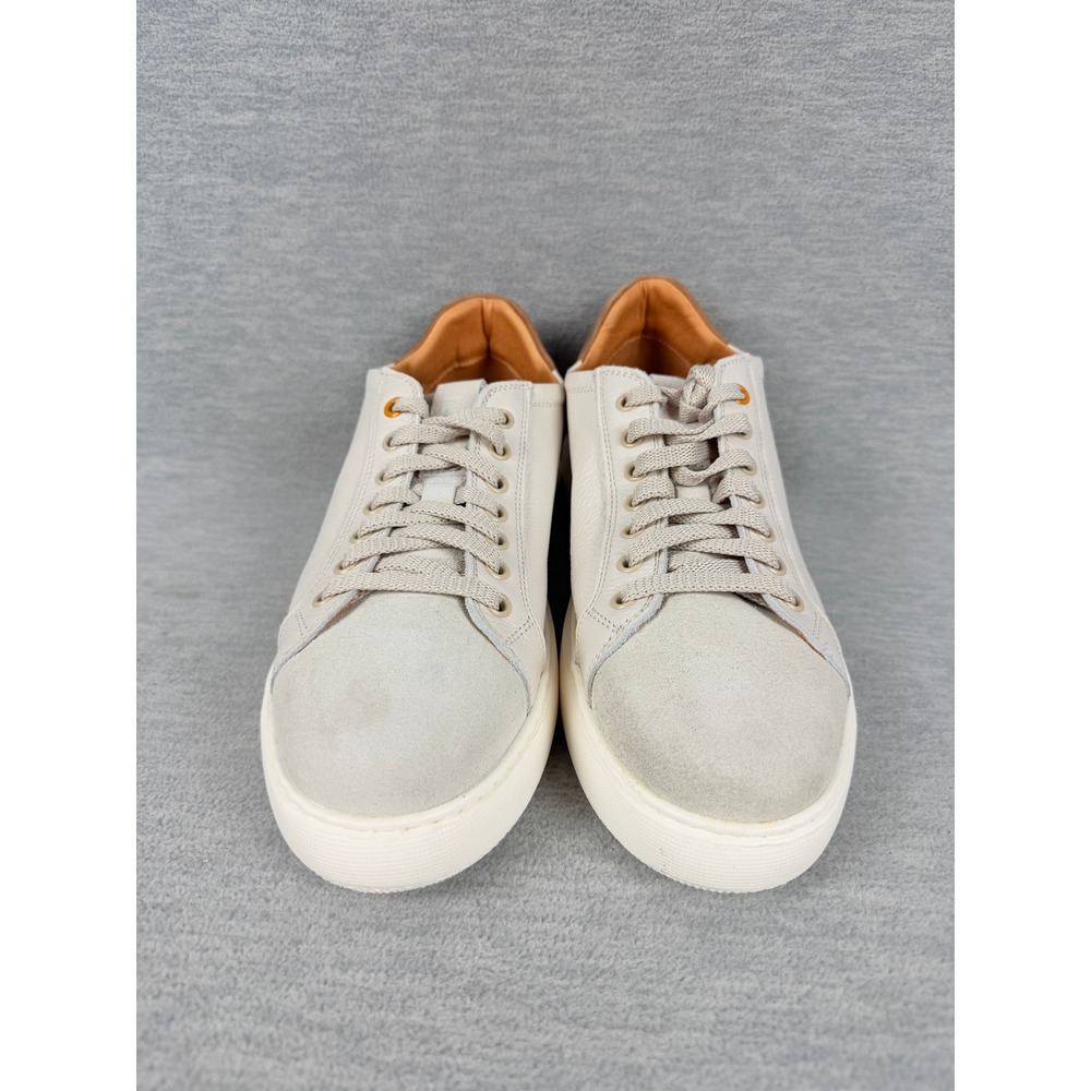 Samuel Hubbard Sunset Sneaker Womens 8 Gray Taupe Leather Suede Low Top - Picture 3 of 11